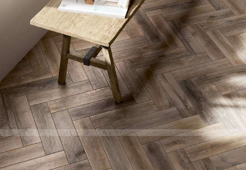 gạch lát nền vân gỗ