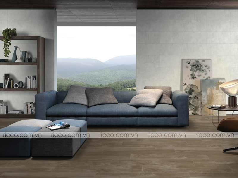 Mẫu gạch vân gỗ Eurotile 15x90cm